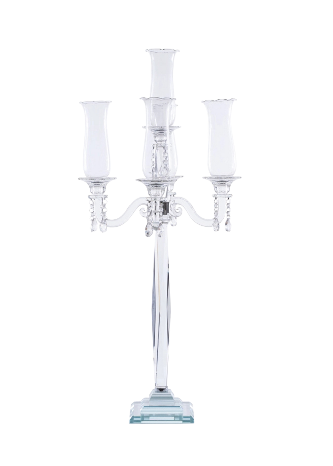 Candélabre Cristal à 5 branches - 40''H