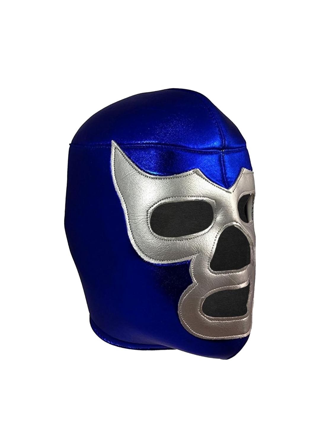 Masque de lutteur bleu
