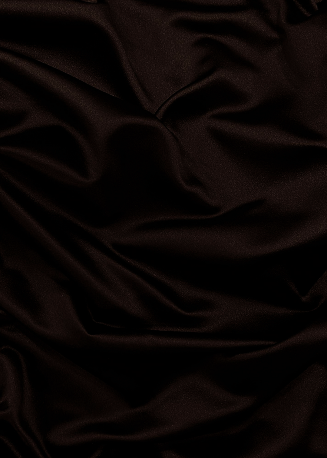 Nappe ronde satin 132" - Espresso