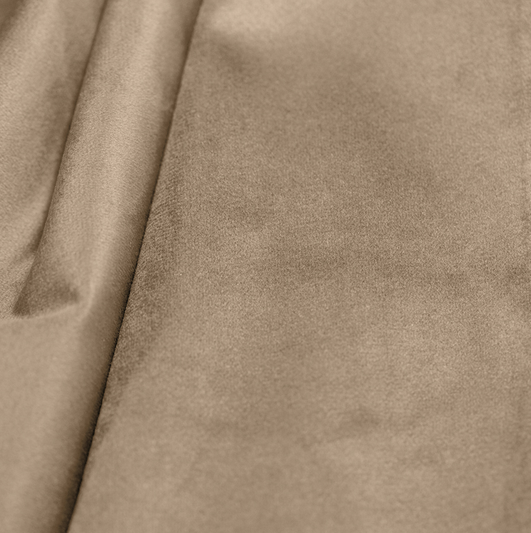 Serviette de table velours - Tan