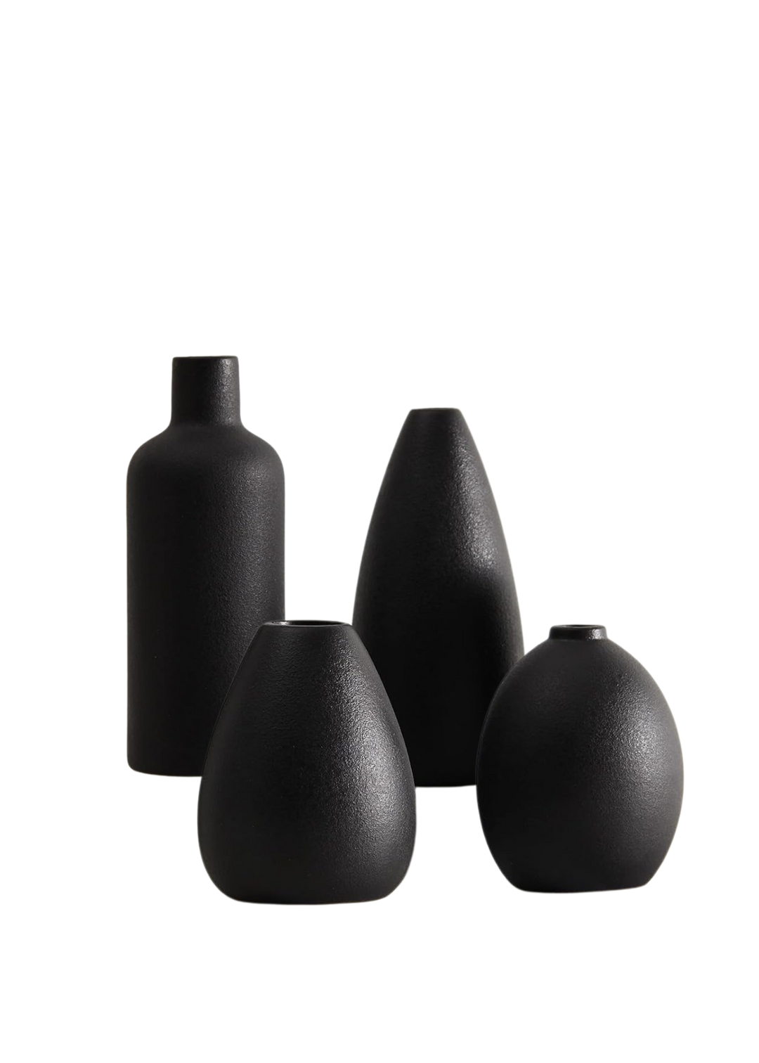 Vase en céramique Delphine - Noir