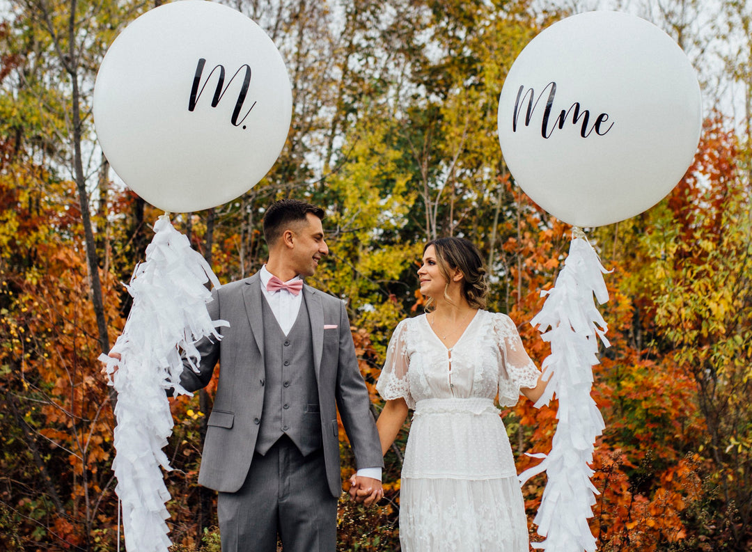 Ballons - Mariage