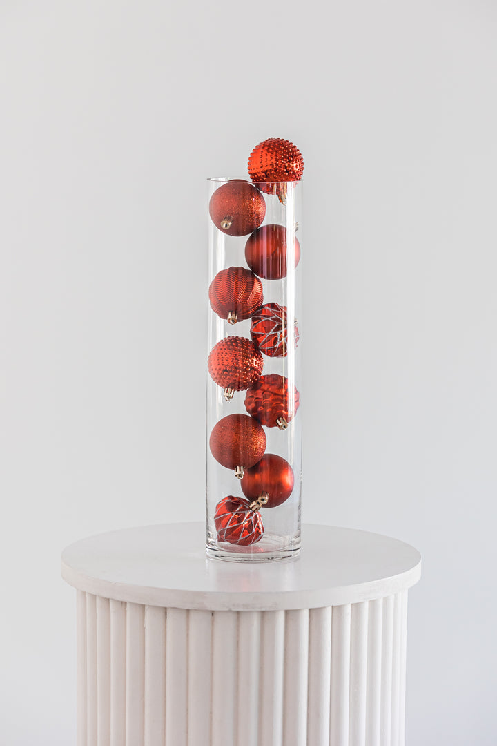 Boule de Noël - Rouge