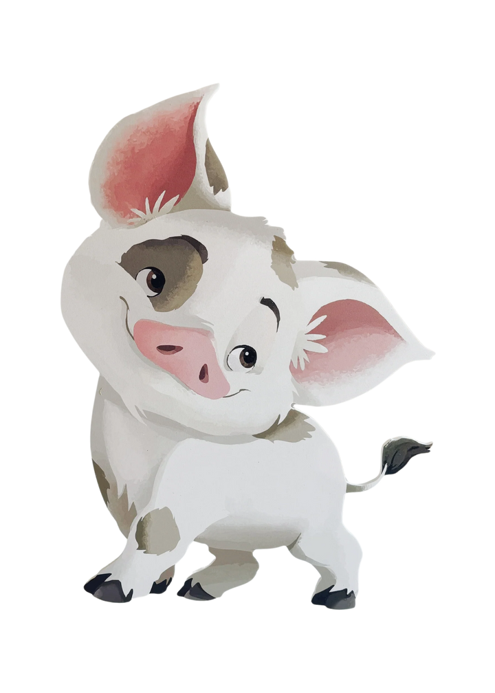 Affiche cochon Pua
