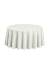 Nappe ronde 132" Belle Époque - Blanc os