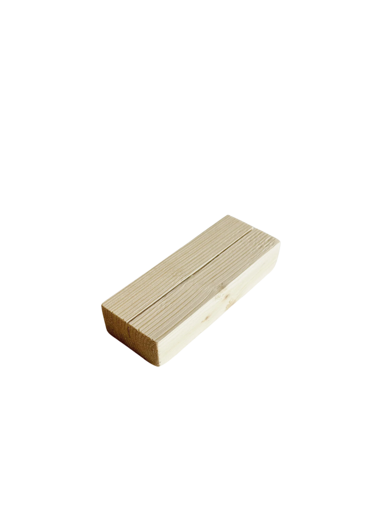 Base en bois pour affichage