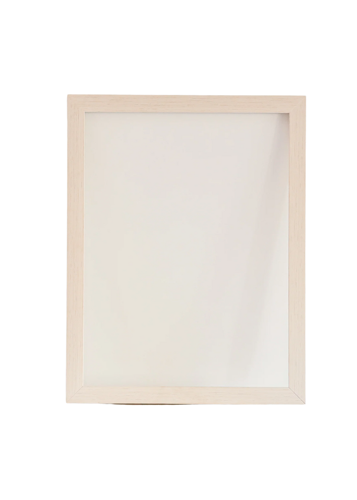 Cadre en bois blanc
