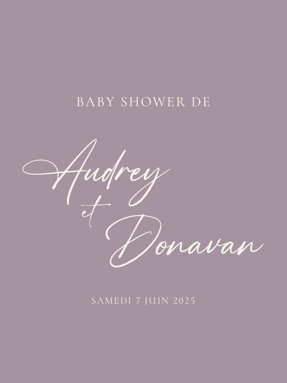 Affiches de baby Shower