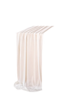 Chemin de table 118" - Mousseline de soie Ivoire