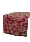 Chemin de table 13"x108" - Miranda Damask - Bordeaux