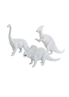 Collection dinosaures blanc