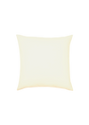 Housse de coussin polyester crème
