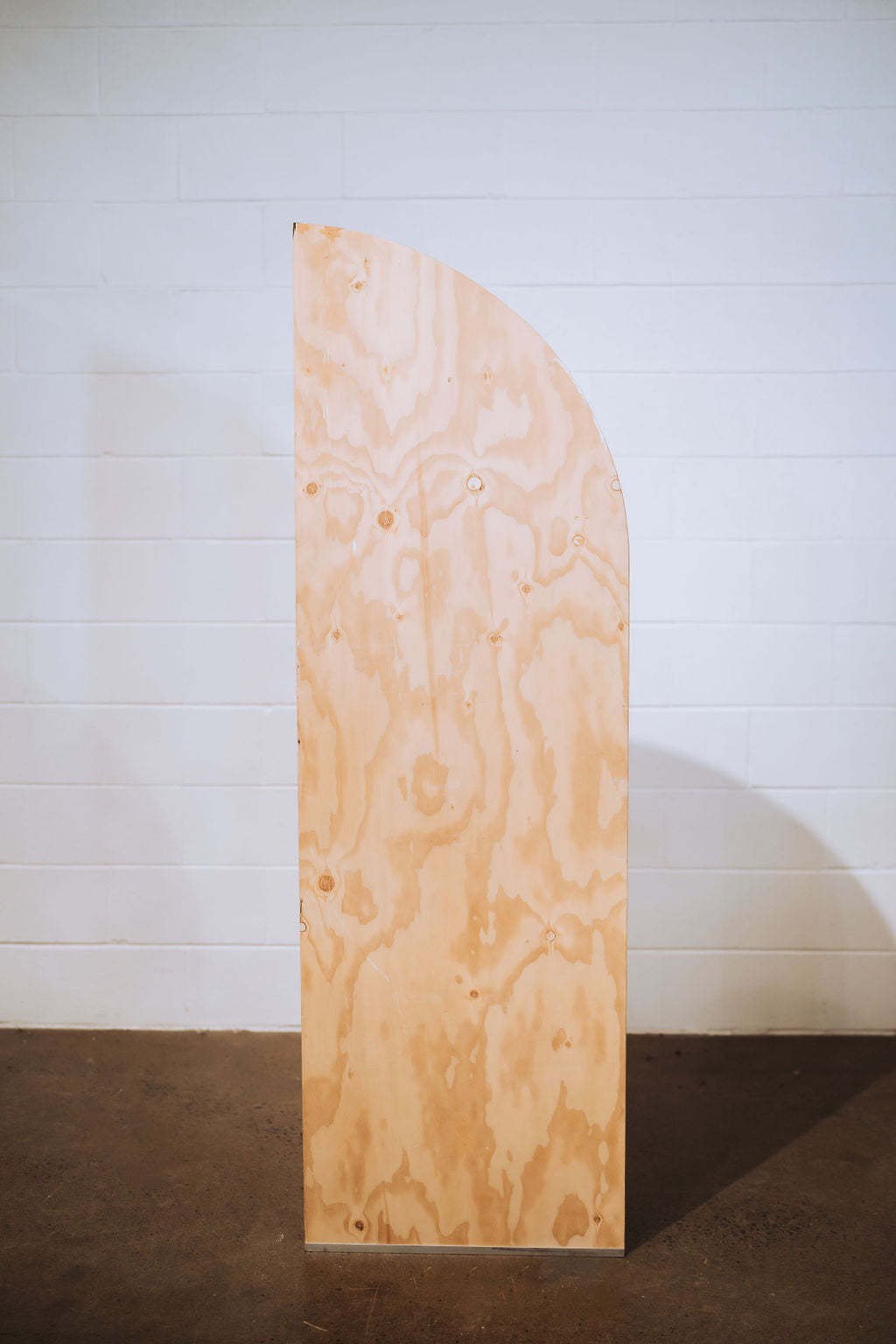 Panneau demi-lune en bois