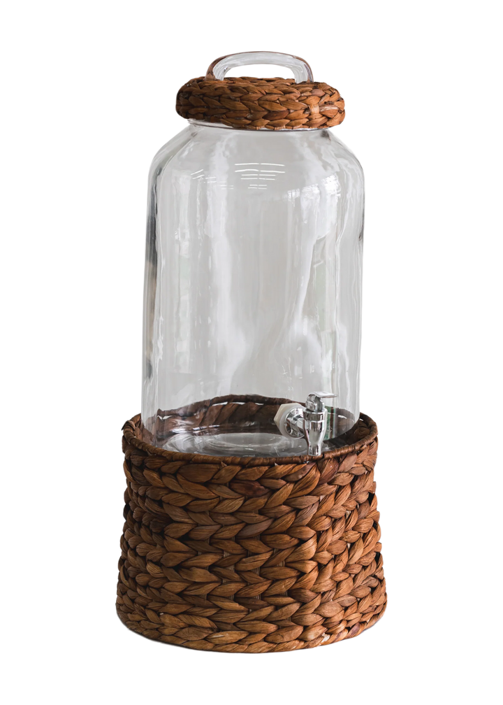 Distributeur à boisson rotin