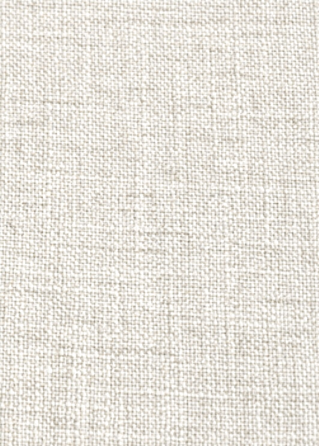 Nappe ronde 132'' effet lin - Ivoire