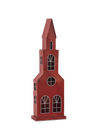 Église rouge de Noël