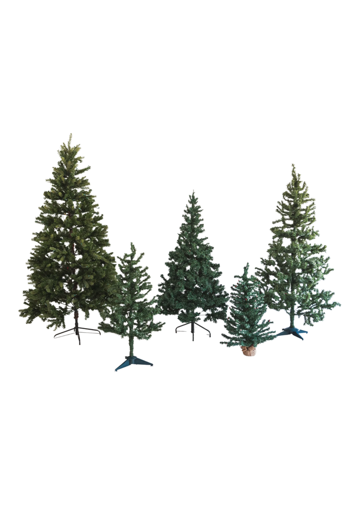 Ensemble de 5 sapins de Noël