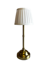 Lampe Brittany - Blanche et or
