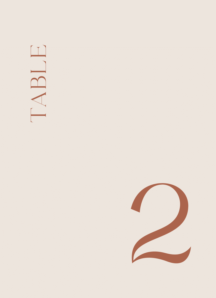 Numéro de table