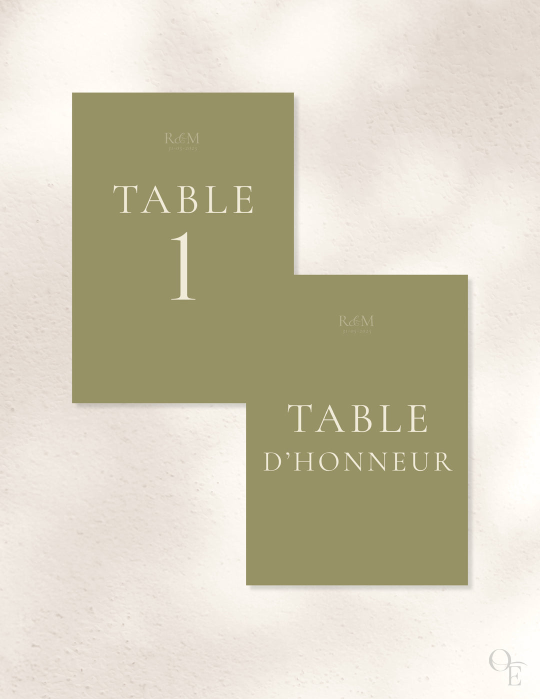 Numéro de table
