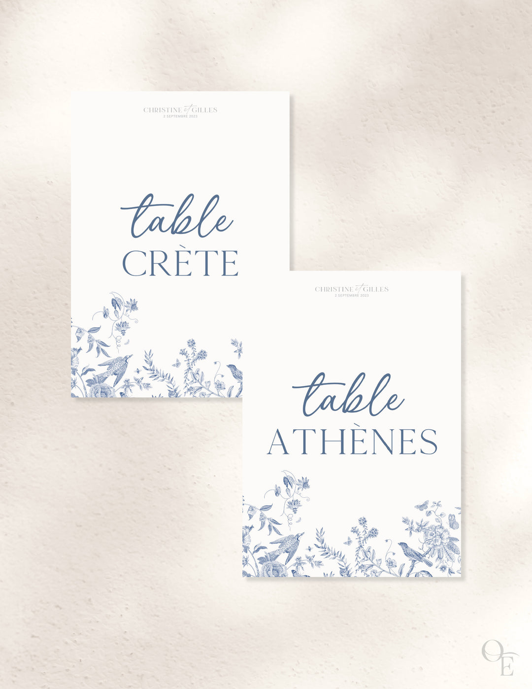 Numéro de table