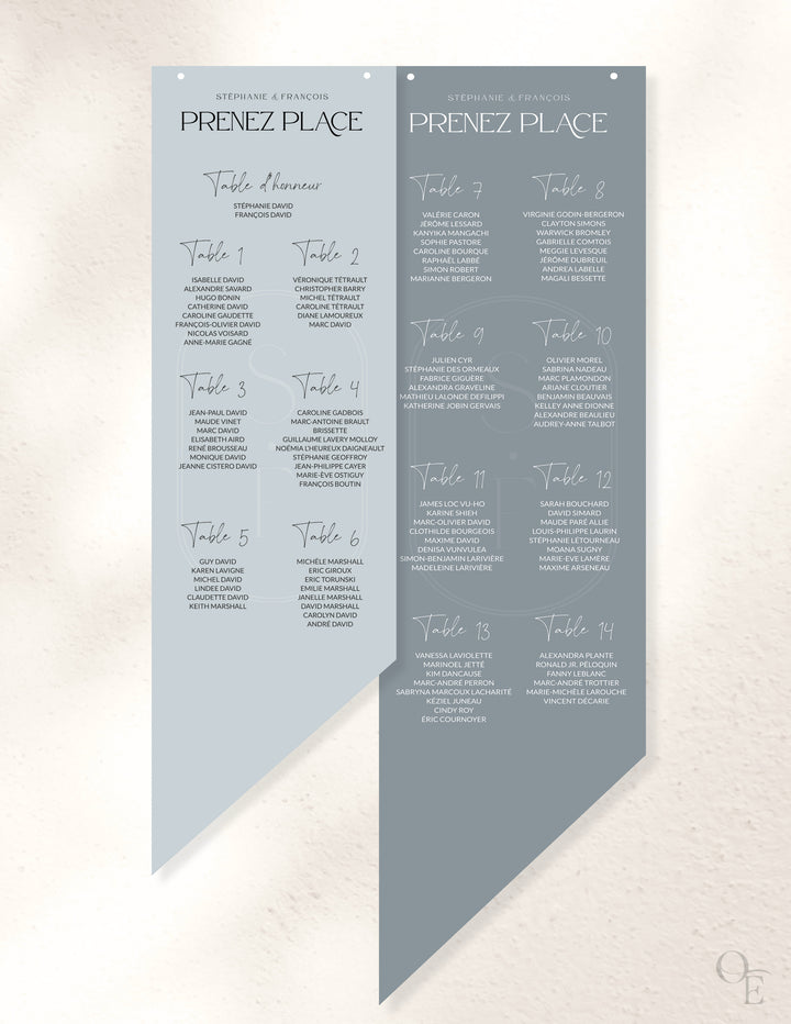 Plan de salle