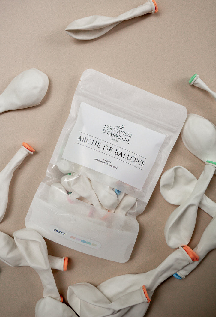 Arche de ballons ''DIY'' - Colorée