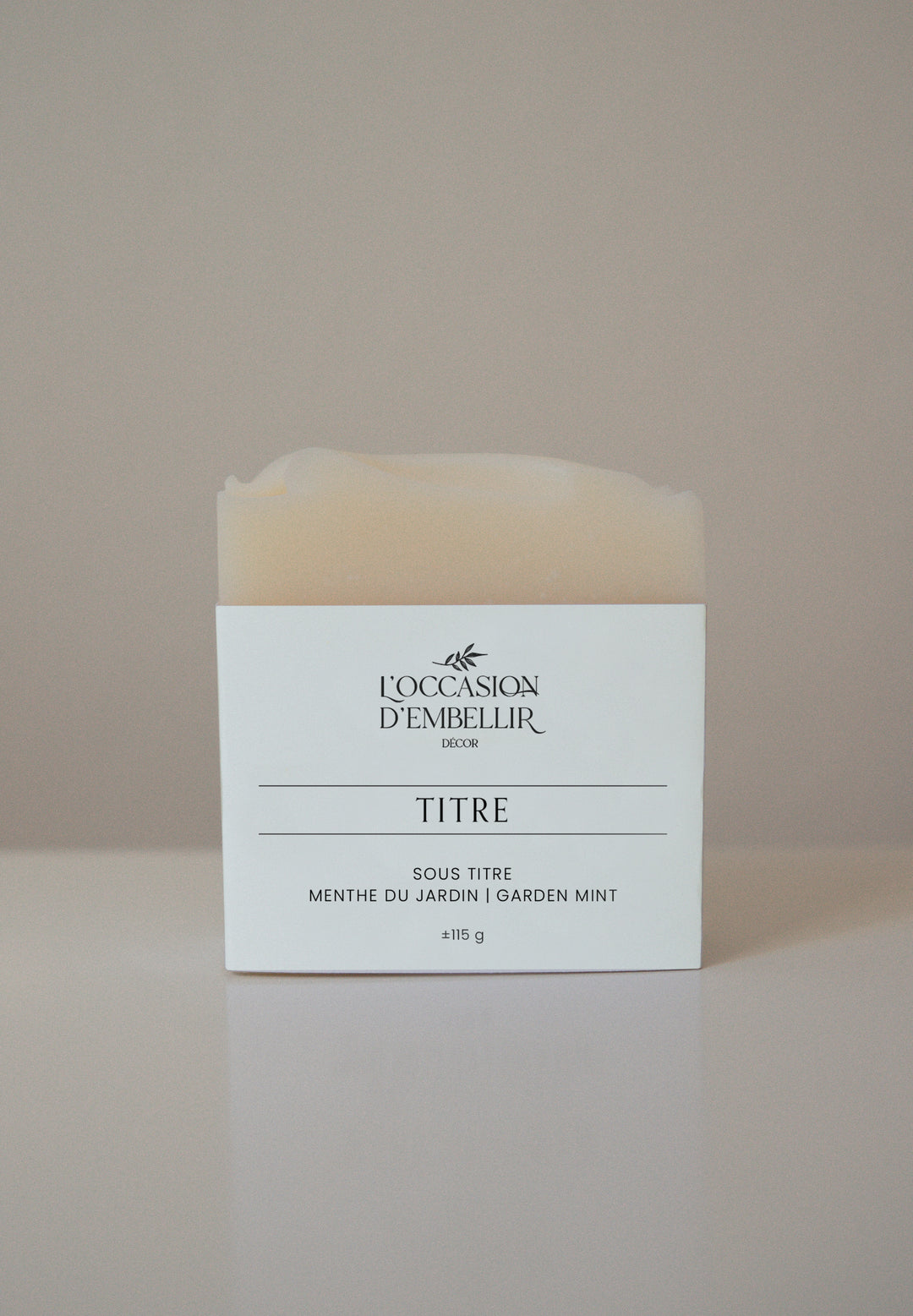 Boite de 10 savons artisanaux