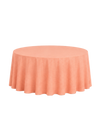Nappe ronde polyester 120" - Corail