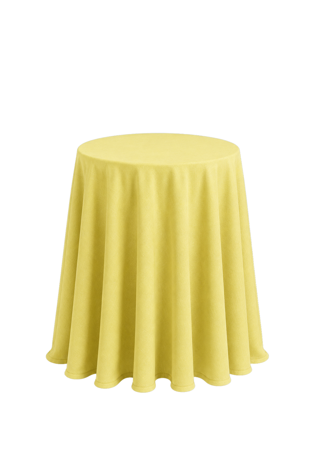 Nappe ronde polyester 120'' - Maïs