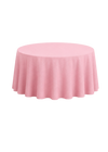 Nappe ronde polyester 120'' -  Rose pale