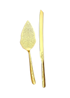 Ensemble pelle et couteau - Élégance dorée