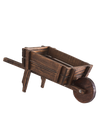 Petite brouette en bois