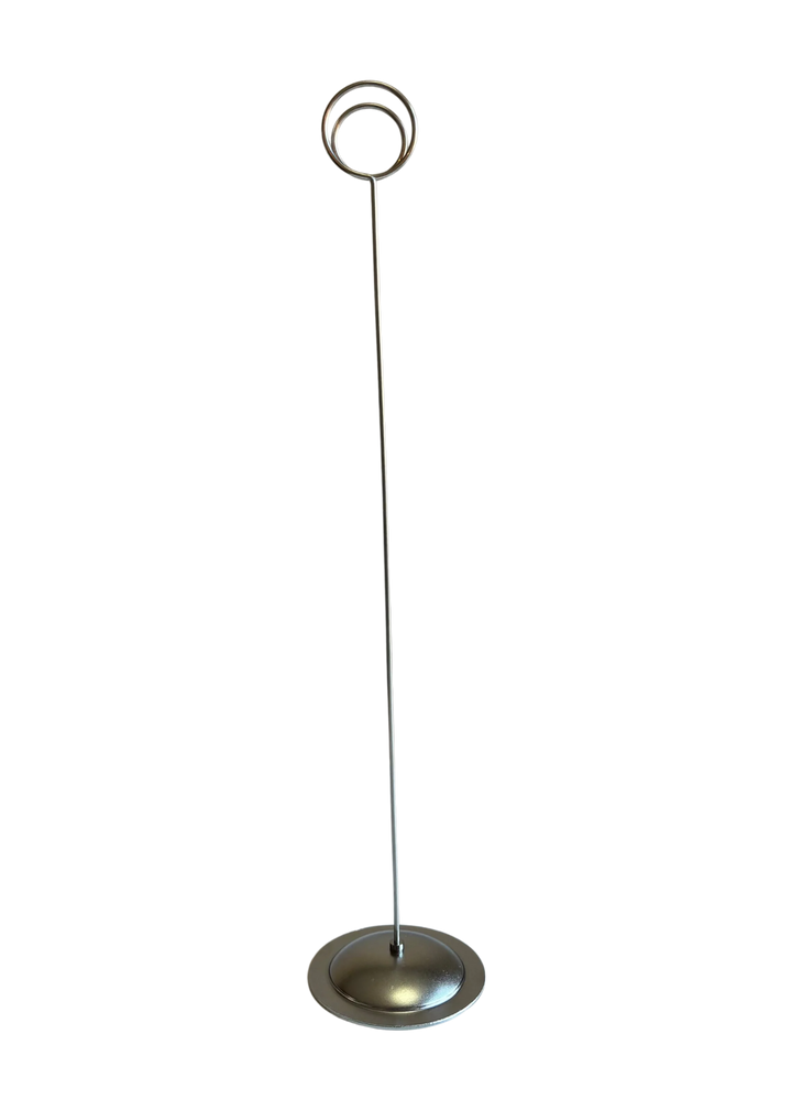 Porte numéro de table acier inoxydable