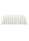 Nappe rectangulaire 108"x156" Saxony Damask - Blanche