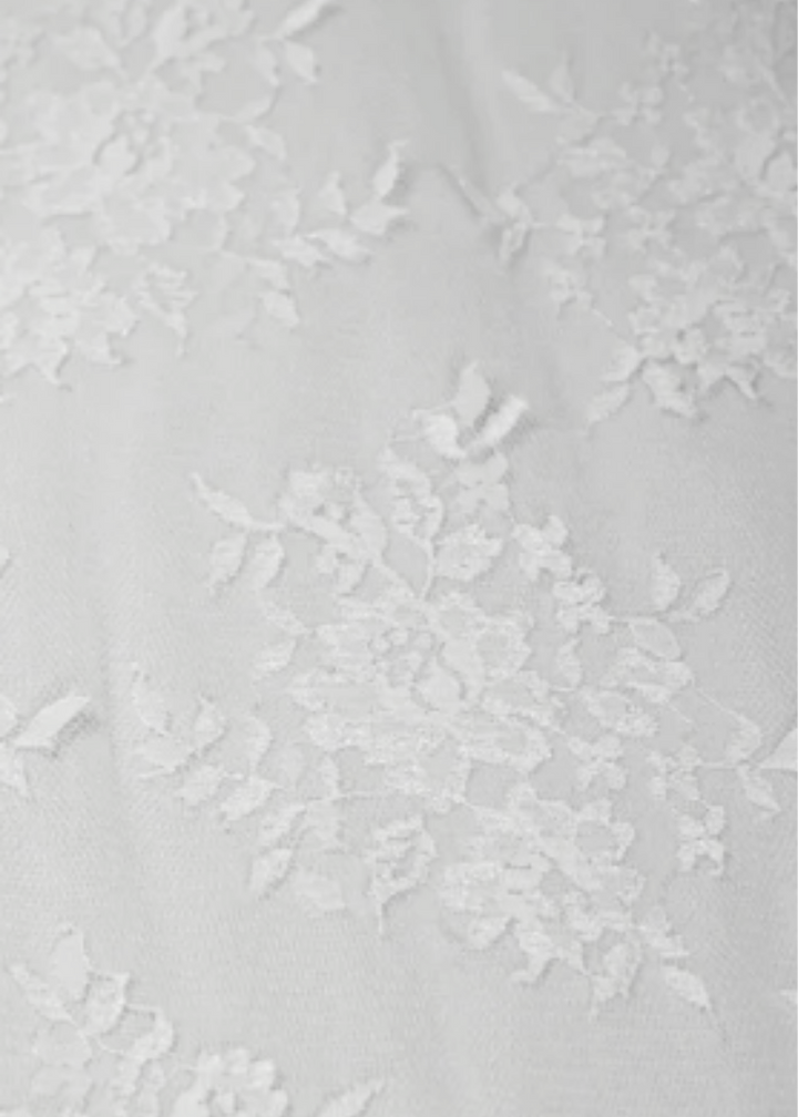 Surnappe dentelle Morgane - 132"