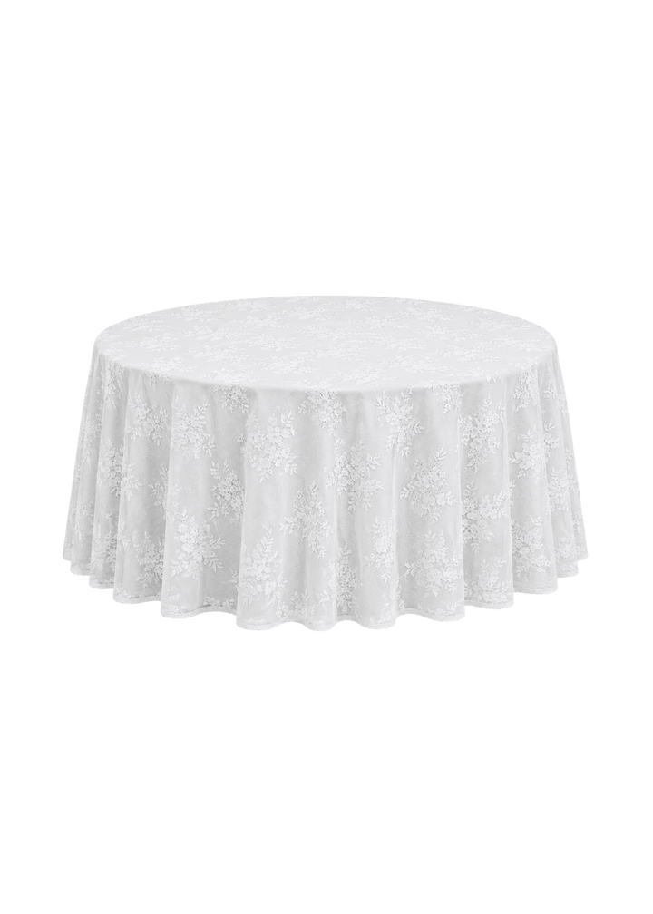 Surnappe dentelle Morgane - 132"