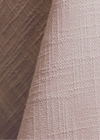 serviette de table effet lin - Blush