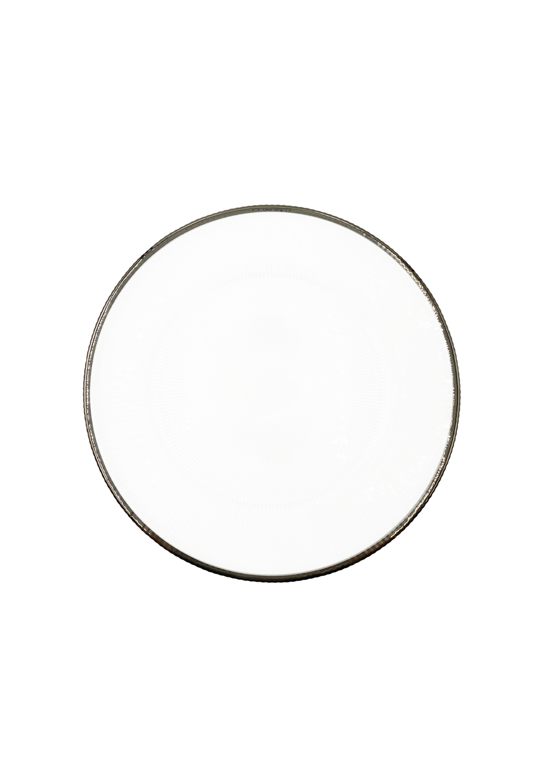 Sous-assiette Sirius argent - 13po