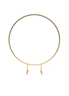 Structure d'arche ronde dorée