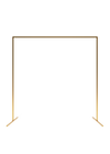 Structure d'arche carré dorée