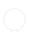 Structure d'arche ronde blanche