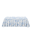 Nappe rectangulaire 90''x156'' - Toile française bleu clair