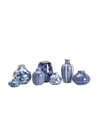Vase en grès Jardin bleu