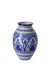 Vase créatif - Bleu et blanc