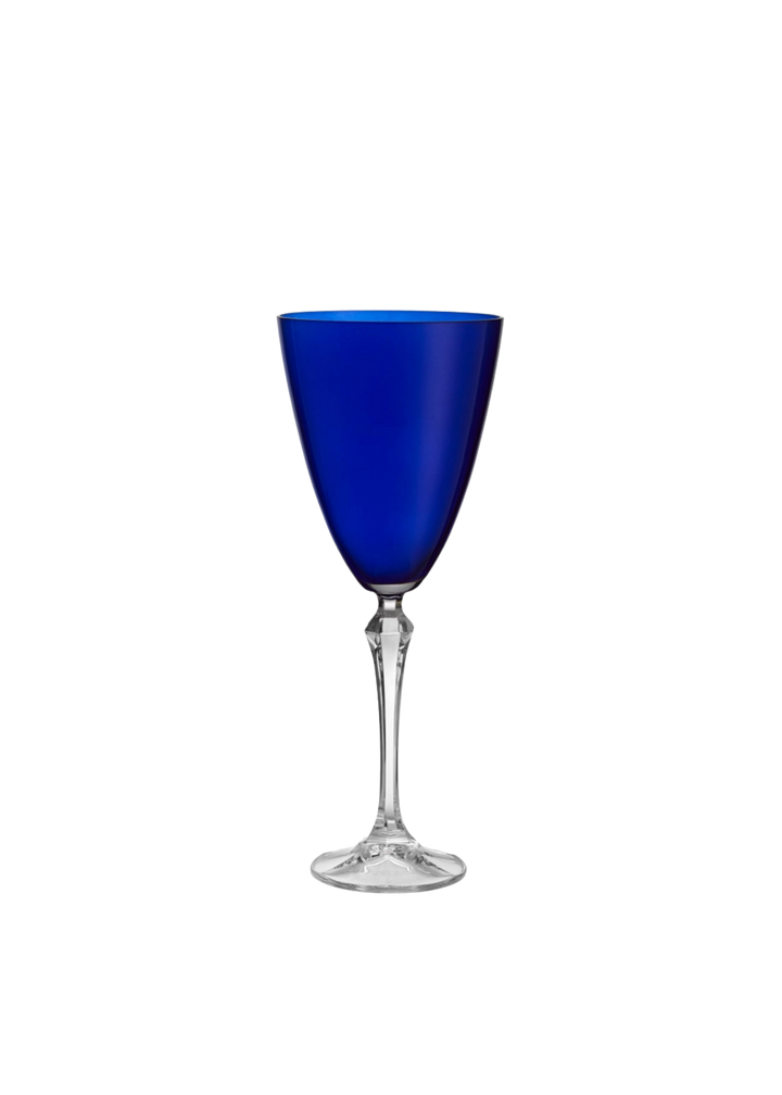 Verre à vin Simone - 9oz bleu cobalt