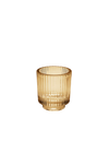 Votive rainurée Bellagio - Ambrée