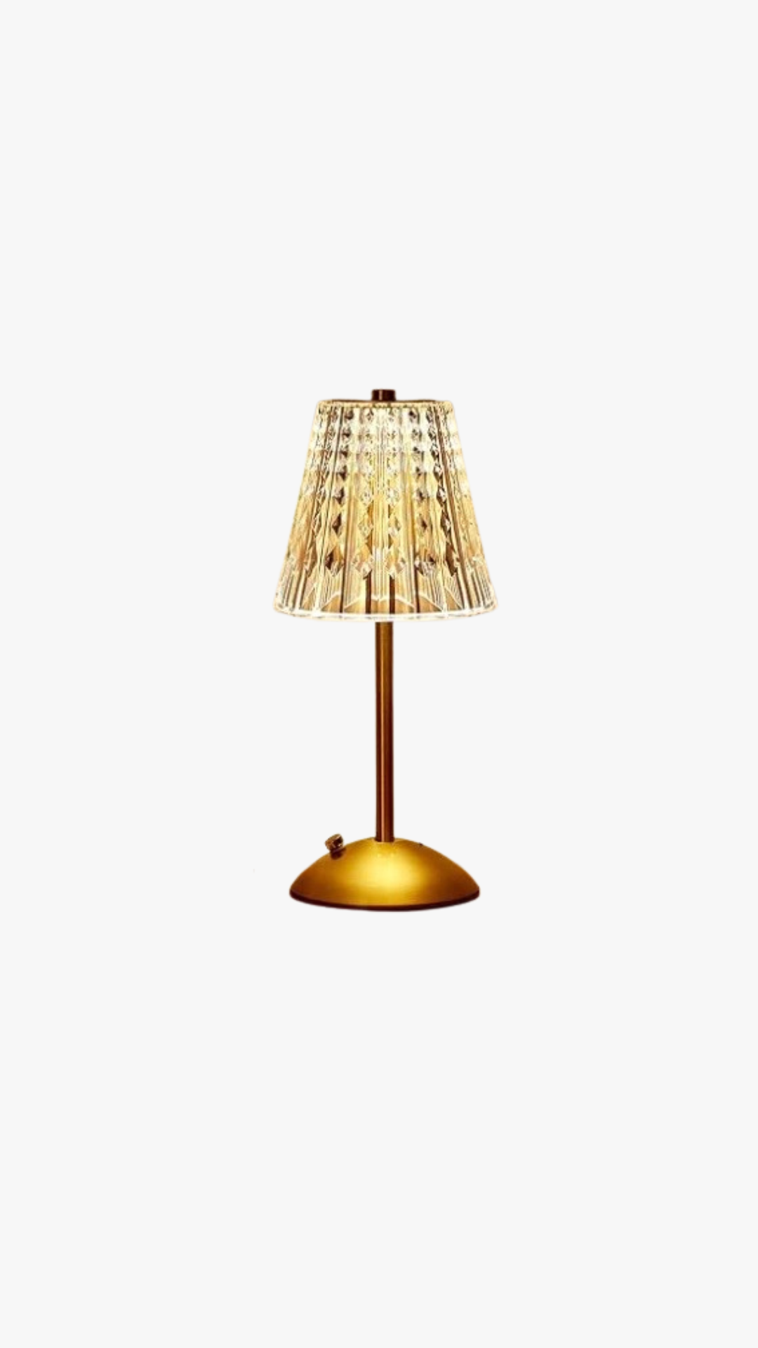 Lampe Vintage dorée