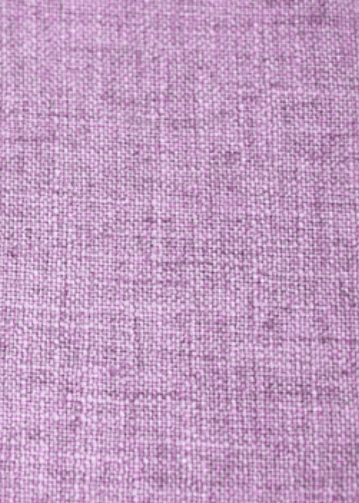 Nappe ronde 132'' effet lin - Lavande