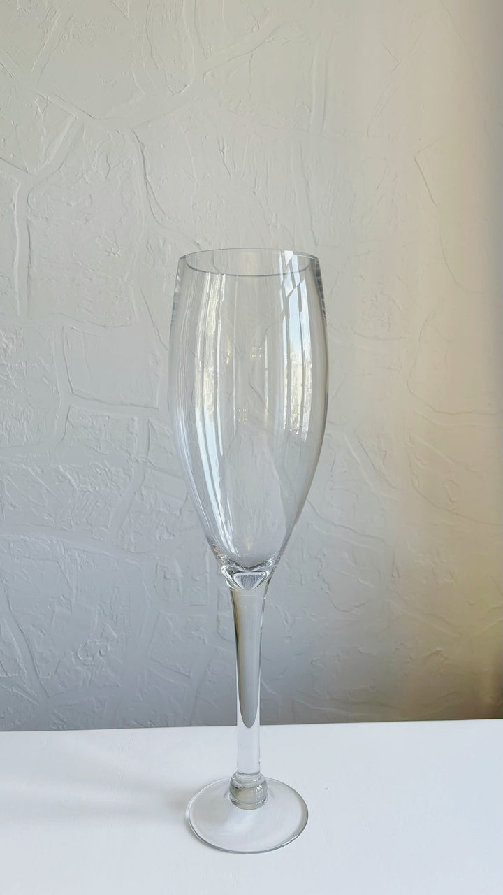 Flûte à champagne géante
